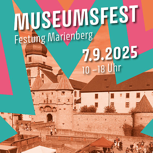 Einladung zum Museumsfest am 07. September mit Ansicht der Festung