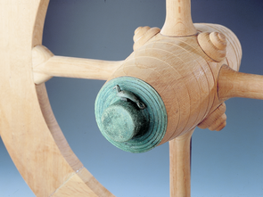 Die Achskappen wurden am Bullenheimer Berg gefunden.